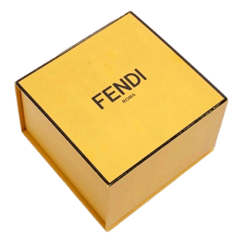 Fendi Miele Honey Pot Leather Selleria Bag Charm Keychain Trinket - Picture 3 of 3